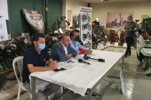 Δημοσιογραφική διάσκεψη για την παρουσίαση της Εθνικής Ομάδας Μότοκρος