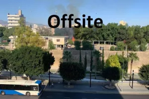 Φωτιά στο κέντρο της Λευκωσίας! 