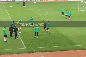 Η προπόνηση της Ομόνοιας στο βροχερό Μπακού (φώτος/βίντεο)