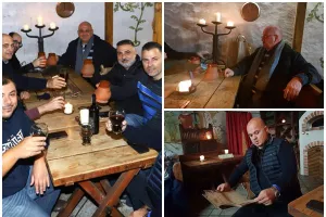 Γεύμα στα ΜΜΕ - Παρουσία Πουλλαΐδη - Χαμπουλλά (Φώτος)