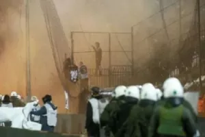 Στον εισαγγελέα οι τέσσερις συλληφθέντες για τα επεισόδια στην Τούμπα