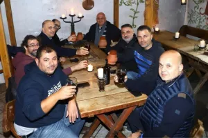 Γεύμα στα ΜΜΕ - Παρουσία Πουλλαΐδη - Χαμπουλλά (Φώτος)