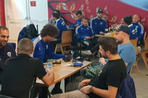 Το καφεδάκι των παικτών! (φώτος)