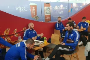 Το καφεδάκι των παικτών! (φώτος)
