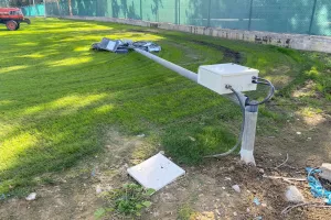 Ζημιές στο προπονητικό κέντρο της Νέας Σαλαμίνας (φώτος)