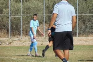 (Φωτορεπορτάζ) Κ15 Πάφος FC - Ολυμπιακός