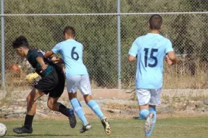 (Φωτορεπορτάζ) Κ15 Πάφος FC - Ολυμπιακός