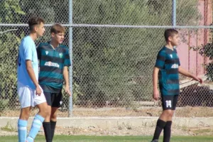 (Φωτορεπορτάζ) Κ15 Πάφος FC - Ολυμπιακός