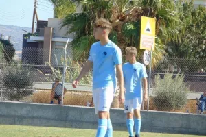 (Φωτορεπορτάζ) Κ15 Πάφος FC - Ολυμπιακός
