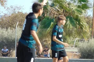 (Φωτορεπορτάζ) Κ15 Πάφος FC - Ολυμπιακός