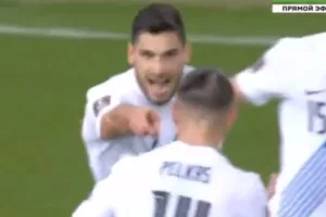Απιαστη κεφαλιά Μασούρα για το 1-0 (βίντεο)