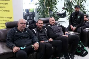Αναχώρησε για Μπακού (φώτος) 
