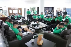 Αναχώρησε για Μπακού (φώτος) 