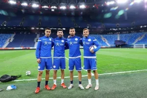 (ΦΩΤΟΣ) Η Εθνική μας στην Gazprom Arena