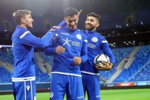 (ΦΩΤΟΣ) Η Εθνική μας στην Gazprom Arena