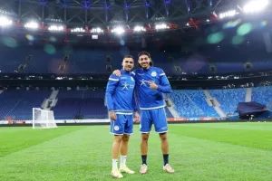 (ΦΩΤΟΣ) Η Εθνική μας στην Gazprom Arena