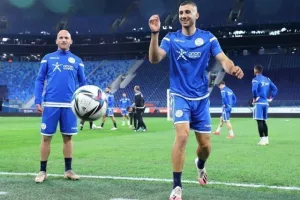 (ΦΩΤΟΣ) Η Εθνική μας στην Gazprom Arena