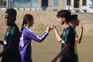 Η Αντριάνα κάτω από τα δοκάρια της ΑΕΚ Κ15! (φώτος)