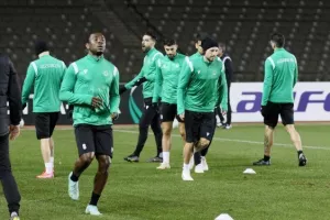 Η προπόνηση της Ομόνοιας στο βροχερό Μπακού (φώτος/βίντεο)