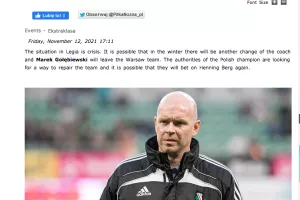 Henning Berg/Legia 
