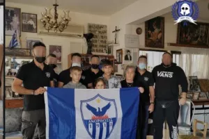 ΜΑΧΗΤΕΣ: Τιμητικές πλακέτες στις οικογένειες Ισαάκ - Σολωμού
