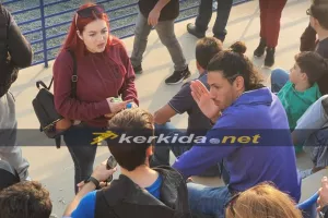 Στο γήπεδο... για τον αδερφό!