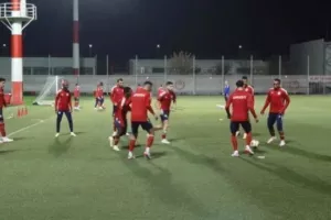 «Μπήκε» με την ομάδα ο Μπουχαλάκης