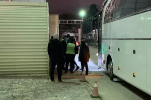 Η άφιξη της Ομόνοιας στο "Τofiq Bahramov" (φώτος/βίντεο)