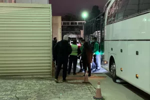 Η άφιξη της Ομόνοιας στο "Τofiq Bahramov" (φώτος/βίντεο)