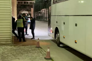 Η άφιξη της Ομόνοιας στο "Τofiq Bahramov" (φώτος/βίντεο)