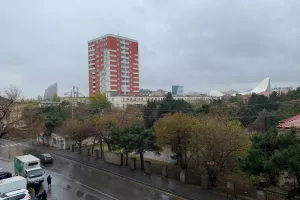 Τσουχτερό κρύο στο Μπακού (φώτος/βίντεο)