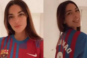 Η Ζοάνα Σανθ ποζάρει