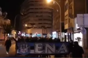 Η πορεία της ΘΥΡΑΣ 1- "Τα σύνορά μας είναι στην Κερύνεια" (βίντεο)