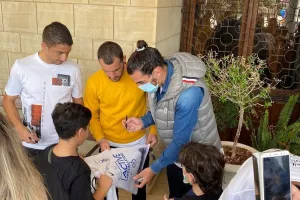 "Ποδηλατώ για τα παιδιά της Αφρικής" με Τιμούρ και παίκτες (φώτος)