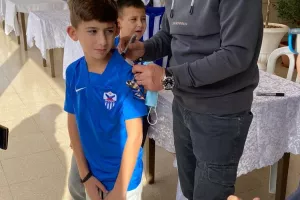"Ποδηλατώ για τα παιδιά της Αφρικής" με Τιμούρ και παίκτες (φώτος)