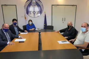 Ο Πρόεδρος του ΚΟΑ συναντήθηκε με το Κ.Σ. Ορμήδειας