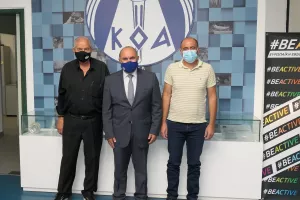 Ο Πρόεδρος του ΚΟΑ συναντήθηκε με το Κ.Σ. Ορμήδειας