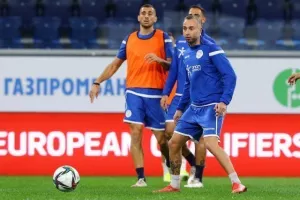 (ΦΩΤΟΣ) Η Εθνική μας στην Gazprom Arena