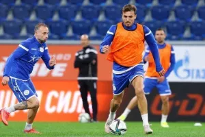 (ΦΩΤΟΣ) Η Εθνική μας στην Gazprom Arena