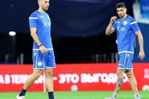 (ΦΩΤΟΣ) Η Εθνική μας στην Gazprom Arena