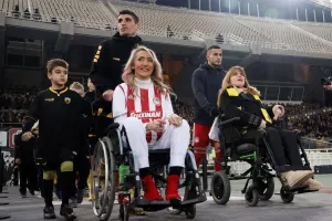  Η Τόνια Χαβούζογλου επίσημη προσκεκλημένη της Ένωσης στο ντέρμπι