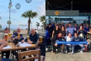 Μπύρες, θάλασσα και... ΑΕΚ Λάρνακας αντί Ανόρθωση!!! (Εκδρομή των Βέλγων στην Κύπρο)