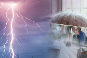 Κίτρινη προειδοποίηση για καταιγίδες
