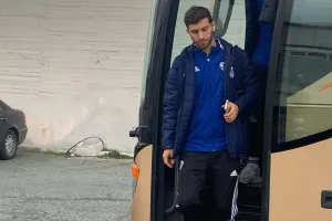 ΦΩΤΟΣ/Στο γήπεδο η Ανόρθωση