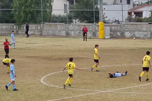 Οι πανηγυρισμοί του χρυσού τέρματος (φώτος)