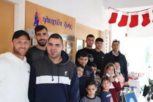 Διεθνείς μας... στην Ηλιαχτίδα Ζωής (Φώτος)
