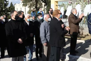 Κηδεύτηκε ο Μίμης Στεφανάκος