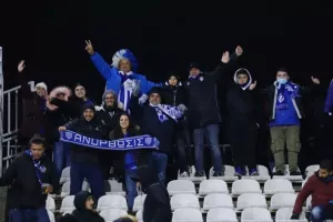 ΦΩΤΟΡΕΠΟΡΤΑΖ/Οι Ανορθωσιάτες στο "Partizana"