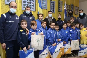 Όμορφη ενέργεια από την ακαδημία του ΑΠΟΕΛ 