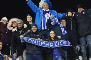 ΦΩΤΟΡΕΠΟΡΤΑΖ/Οι Ανορθωσιάτες στο "Partizana"